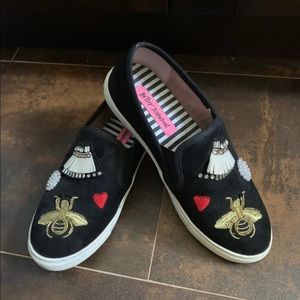 Betsey Johnson Slip On’s